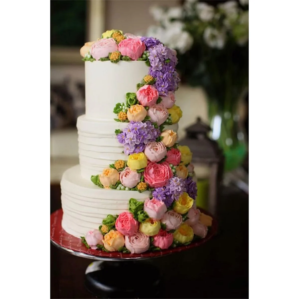 Набор акриловых круглых дисков для торта набор скребки расбивания стержни