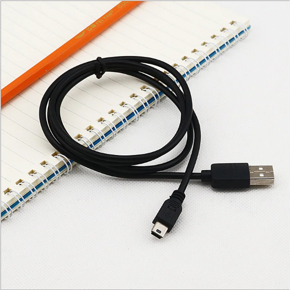 

10PCS USB 2.0 A Male To Mini USB V3 5 PIN 5P Sync Data Charging Charger Cables For MP3 MP4 Digital Cameras