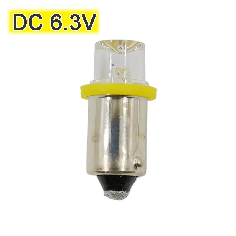 DC 6.3V BA9S 9mm Bayonet Type Light Beads Concave LED Light Source DIY Lover White Red Green Yellow Blue Colors