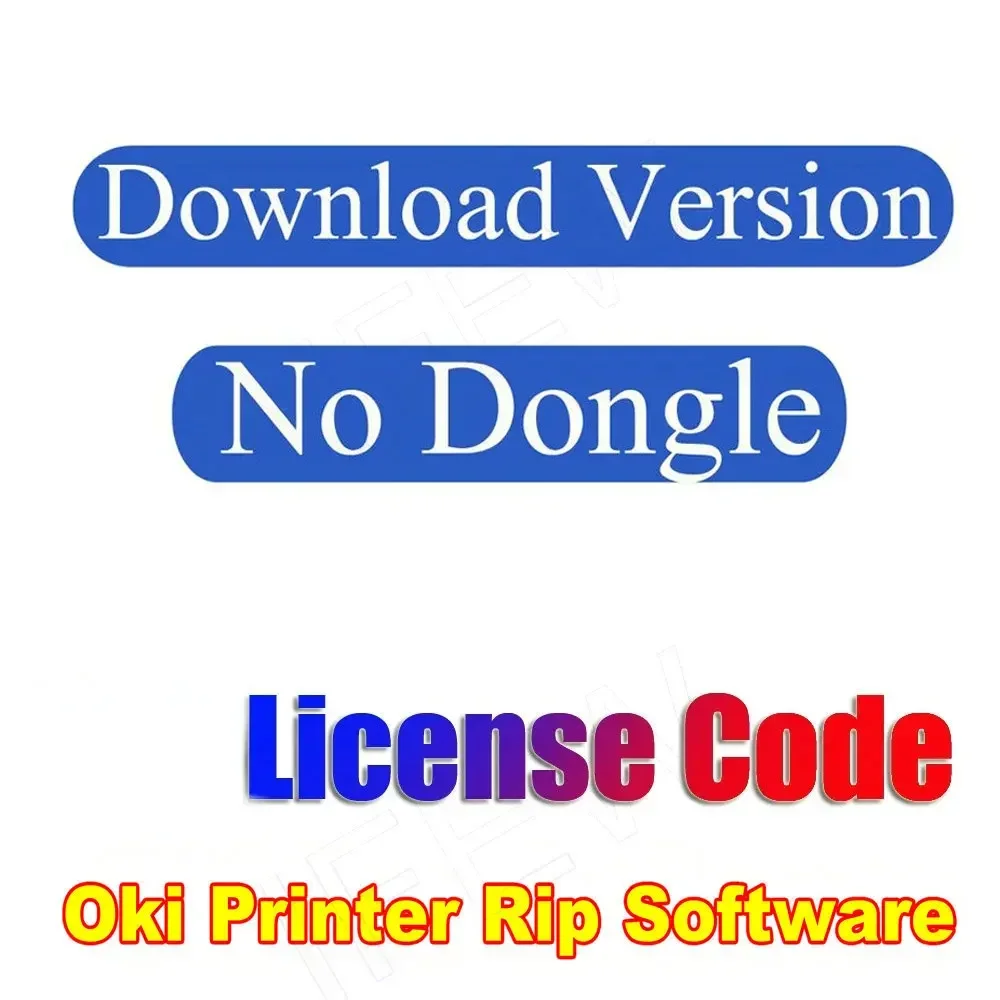 C941 Oki Printer DTF Usb Rip Software License Активный код USB-ключ для C911 C942 Pro C920WT C9420WT C7211WT Part