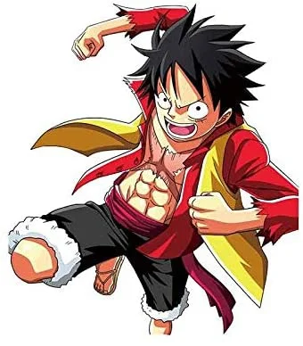 

For BLKUOPAR 5.1'' for One Piece Anime Car Decals Monkey D Luffy Stickers Laptop Motocycle Vinyl Accessories