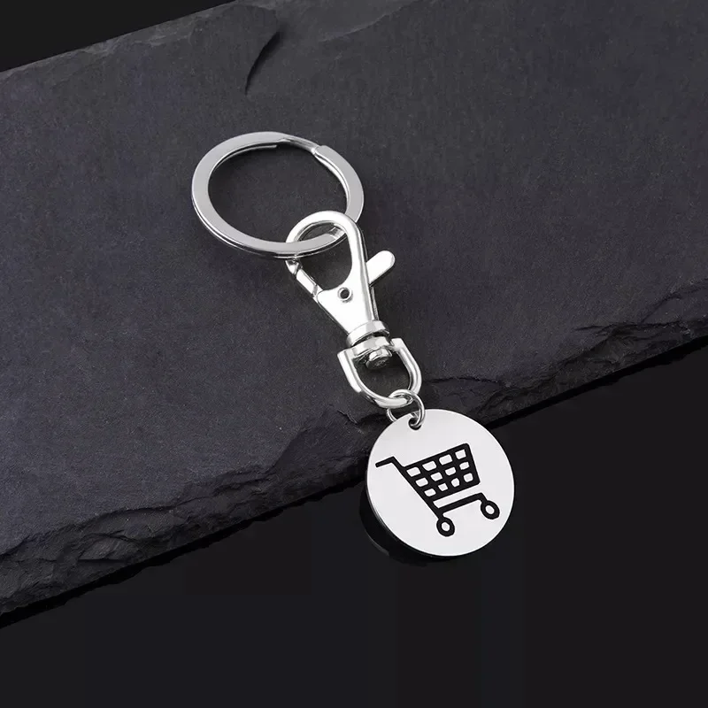 Брелок для ключей на колесиках с карабином