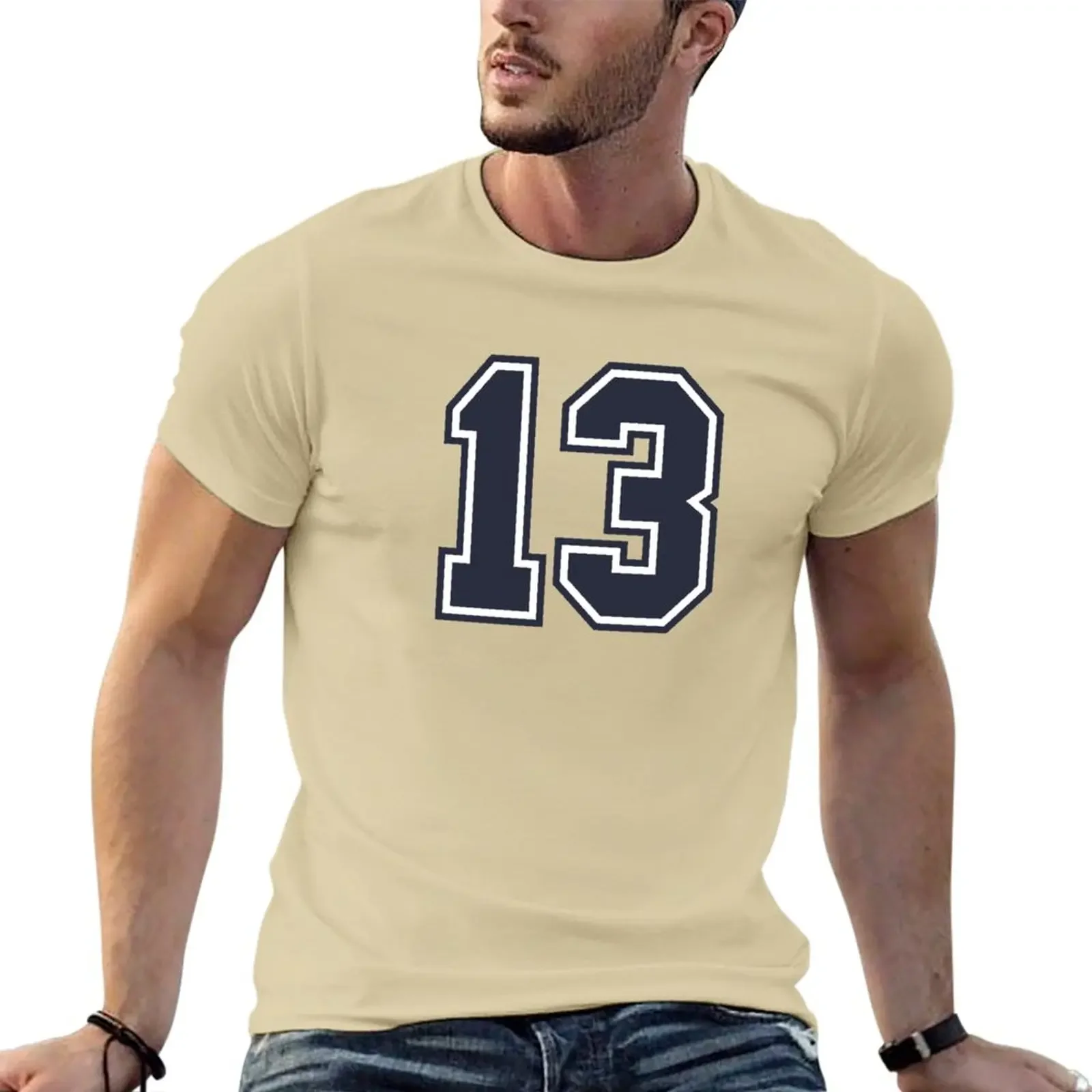 Футболка мужская белая 13 видов спорта дюймов