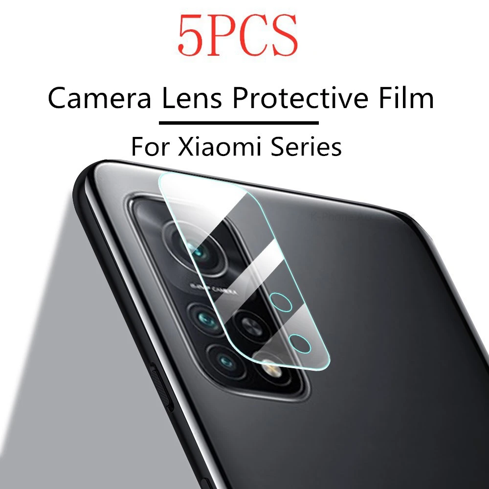 

For Xiaomi Mi 10 10T 11 Lite Pro 5G Lens Protector For Redmi Note 9 10 Pro Camera Lens Cover For Xiaomi Poco X3 NFC Mi11 8 Film