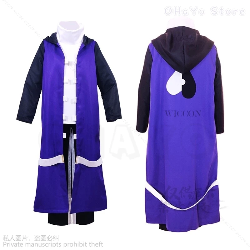 Аниме игра Undertale Epictale Epic Sans Professor Хэллоуин Косплей Костюм Униформа Вечеринка