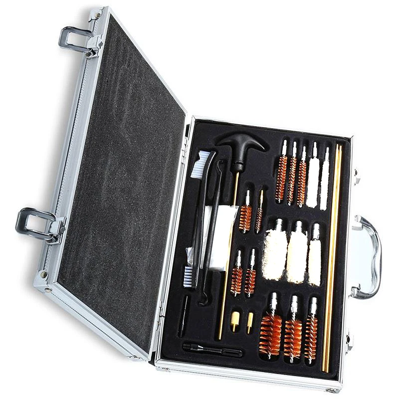 74PCS Universal Gun Cleaning Kit Pistol Hunting Rifle Shotgun Firearm Cleaner With box Hunting Accessories (art.: 3920bdb39b7ed) - 3920bdb39b7ed