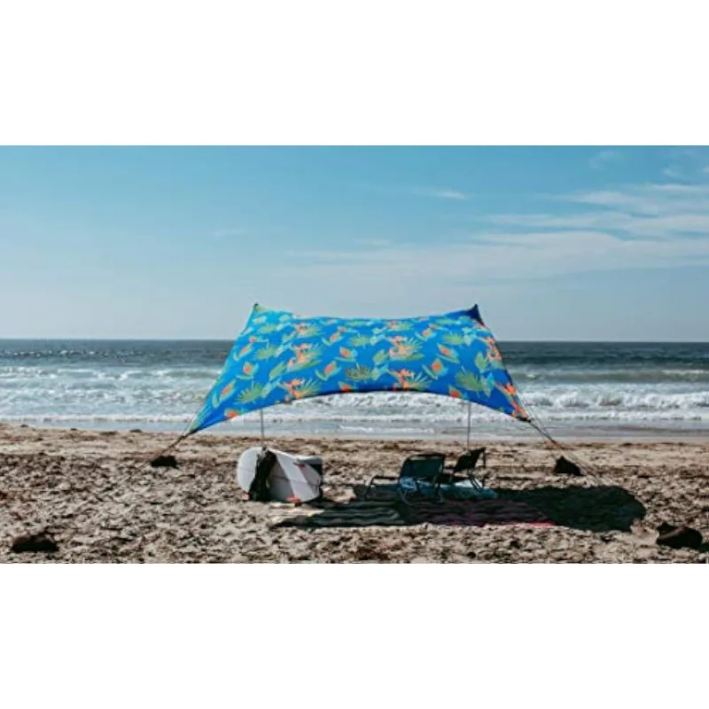 

Neso Tents Grande Beach Tent, 7ft Tall, 9 x 9ft, Reinforced Corners and Cooler Pocket