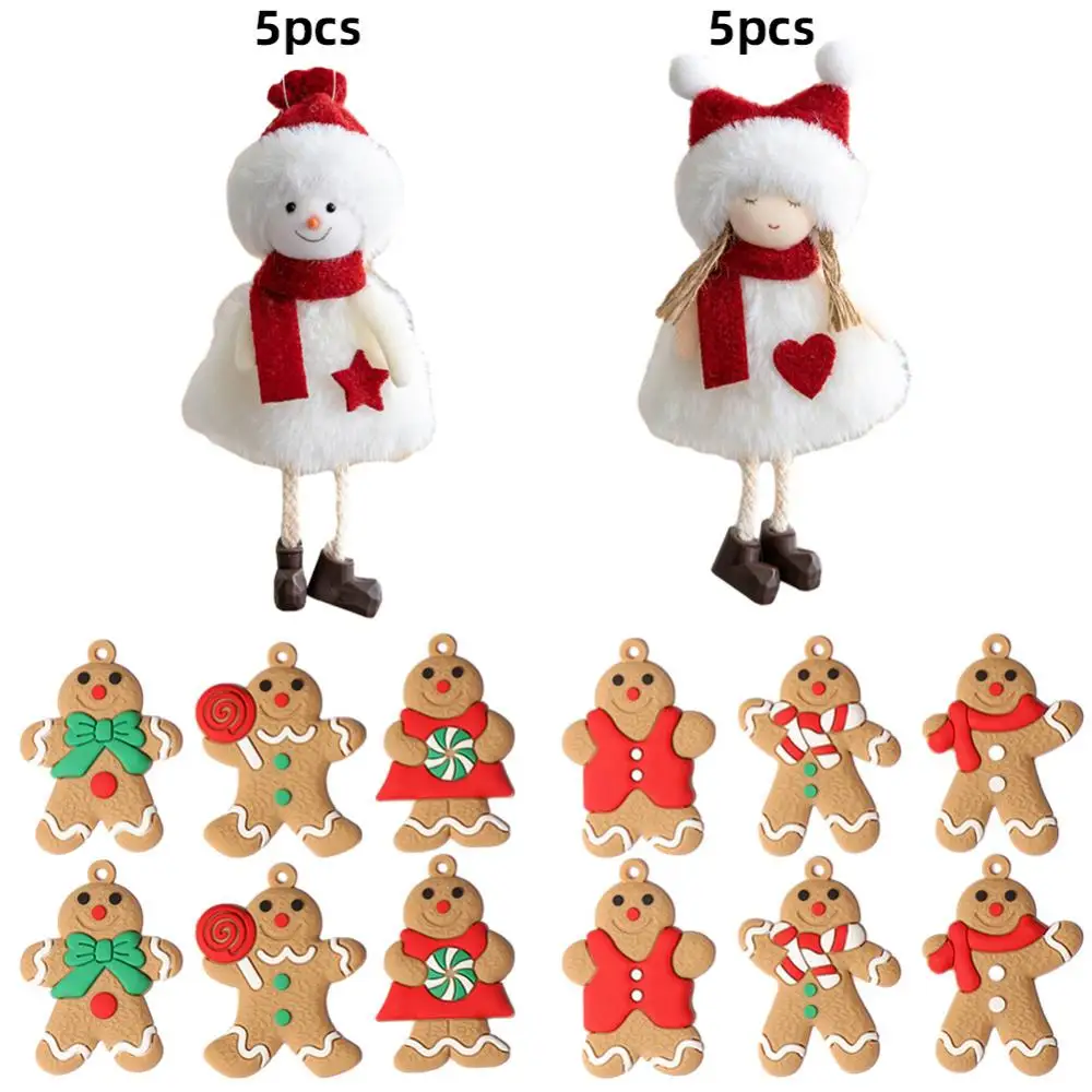 

Christmas Gift Box All-match Pendant Santa Claus Christmas Tree Decoration Fabric Gift Box Christmas Decoration Supplies Elk