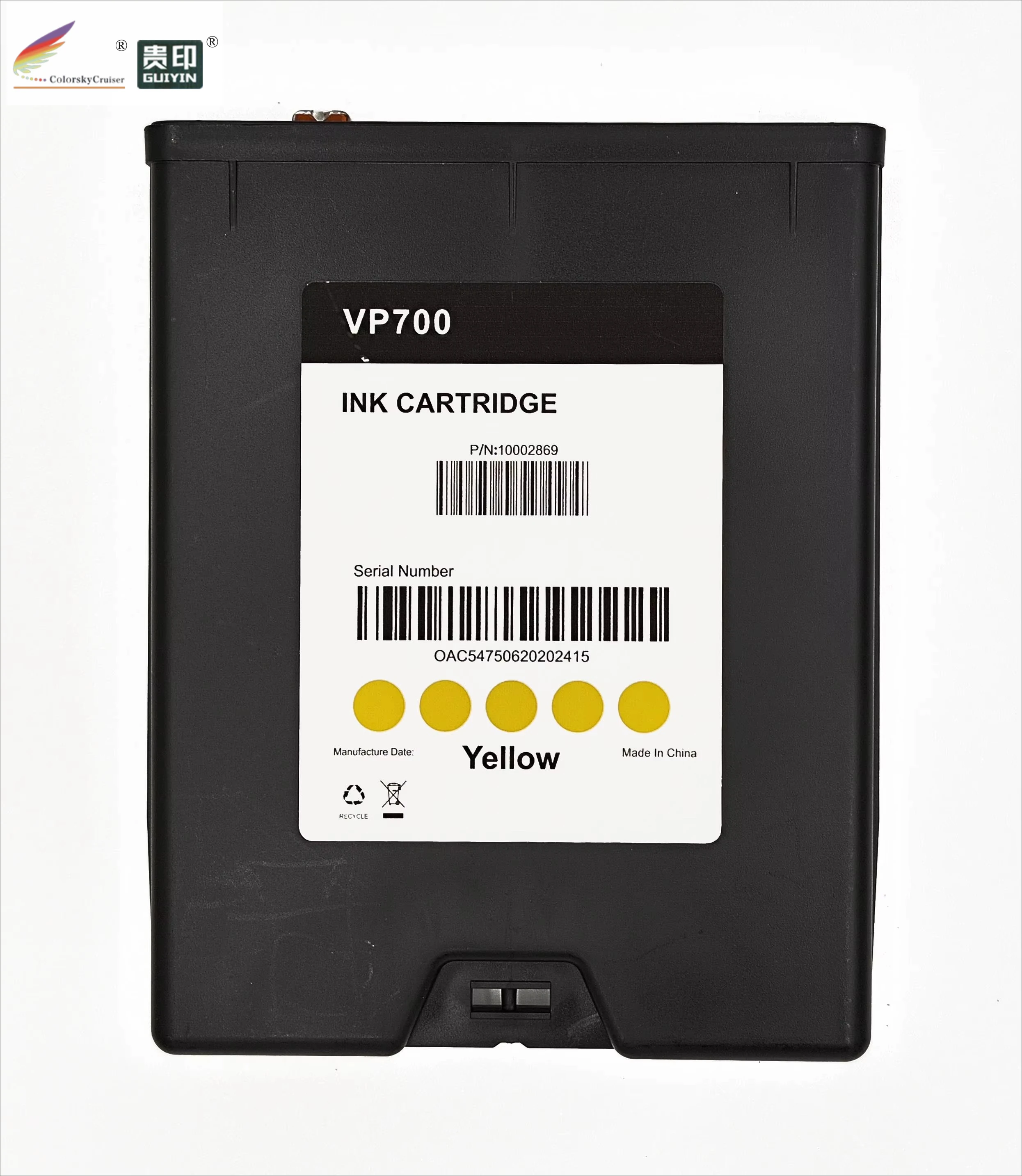 Фото Высококачественный сменный картридж, совместимый с принтером Memjet VP700 VIP color VIPcolor 700 для печати этикеток, kkcmy №4