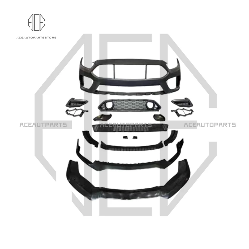 Материал полипропиленового пластика MP CONCEPTS MACH 1 дизайн кузова передний бампер