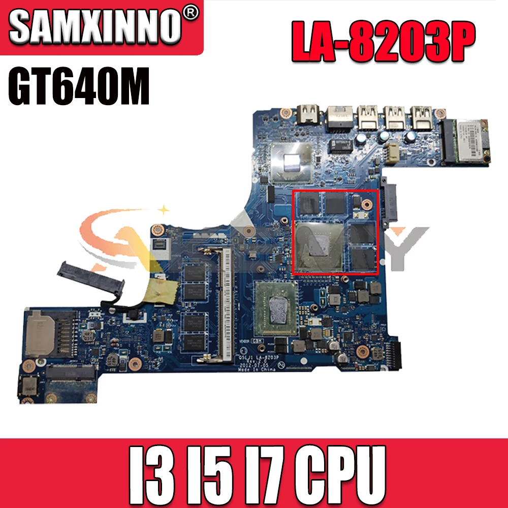 

Семейная материнская плата 2 Гб GT640M GPU I3 I5 I7 CPU для Acer ASPIRE