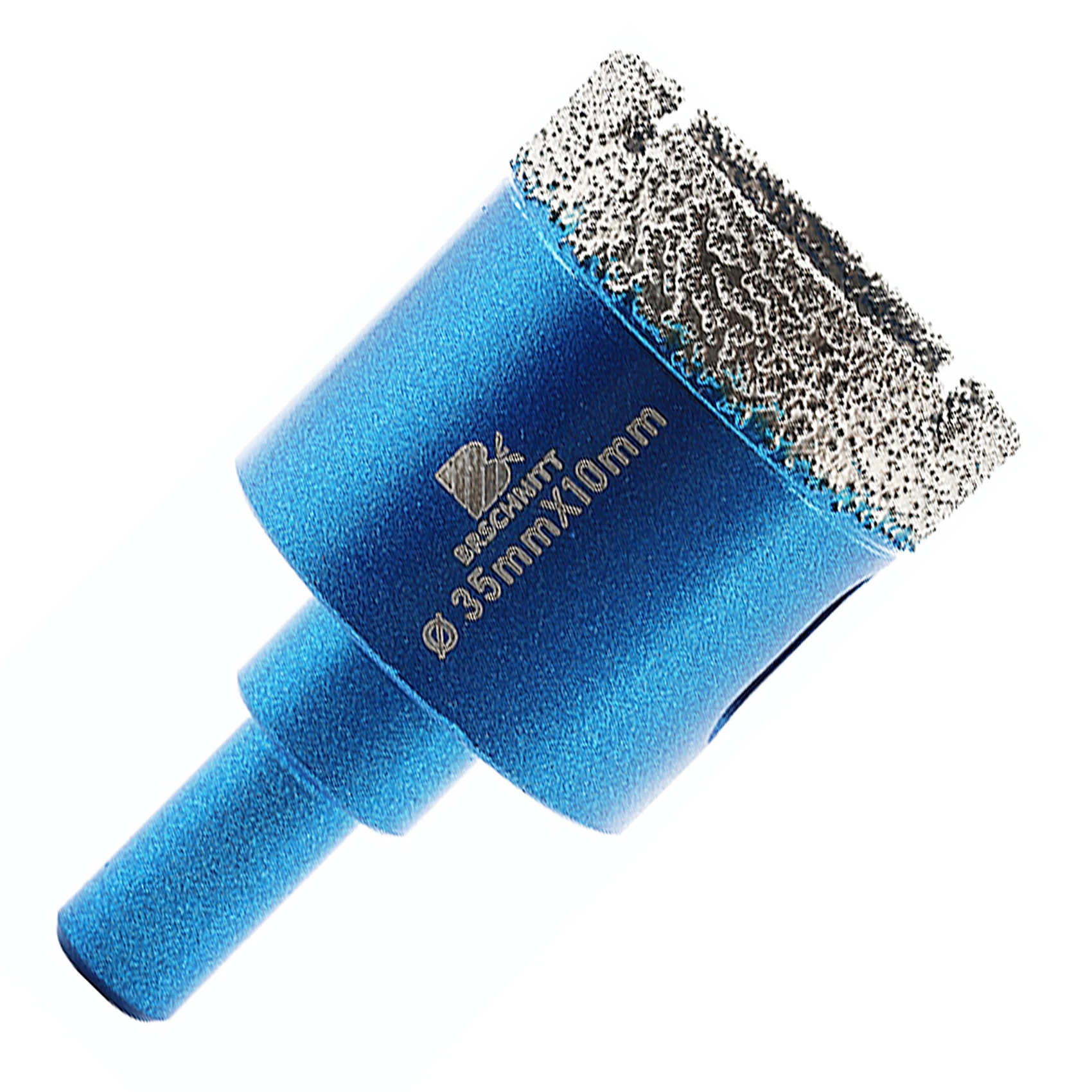 

Алмазное сверло BRSCHNITT с круглым хвостовиком 1/2 шт. 20-35 мм для керамической плитки, мрамора, кольцевая пила, сверло