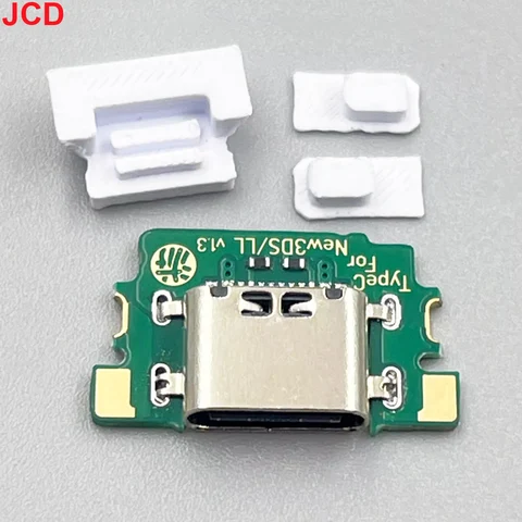 JCD 1 комплект для Nintend, новый зарядный порт 3DSXL, замена порта, преобразование в USB-C Mod, USB-разъем для зарядки типа C