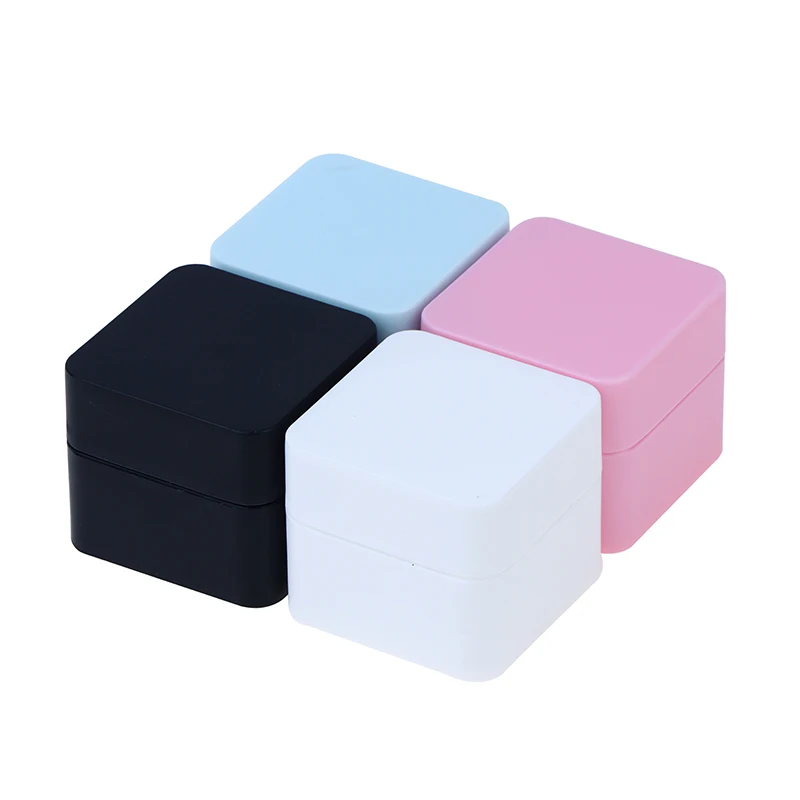 5 г-50 г пустые пластиковые косметические квадратные контейнеры для дизайна