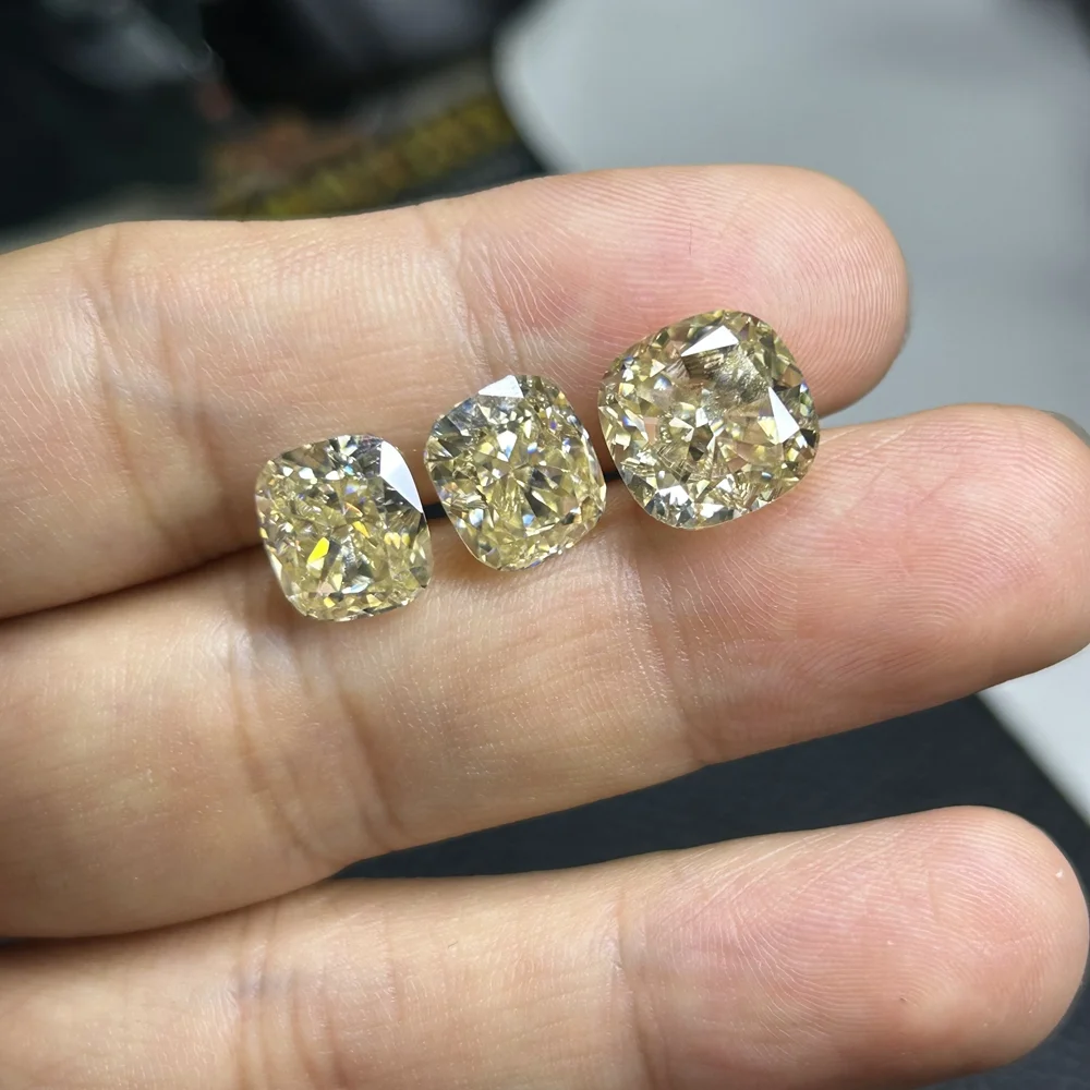 Натуральный бриллиант Vivied лабораторная подушка из натурального муассанита