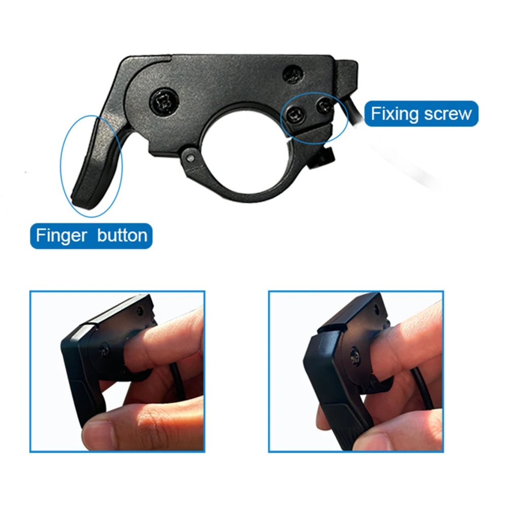 

Functional Thumb Throttle Connector 109R 12V-72V 16*11*2cm Bicycle Electric Bicycle Electric Moped Quick Release