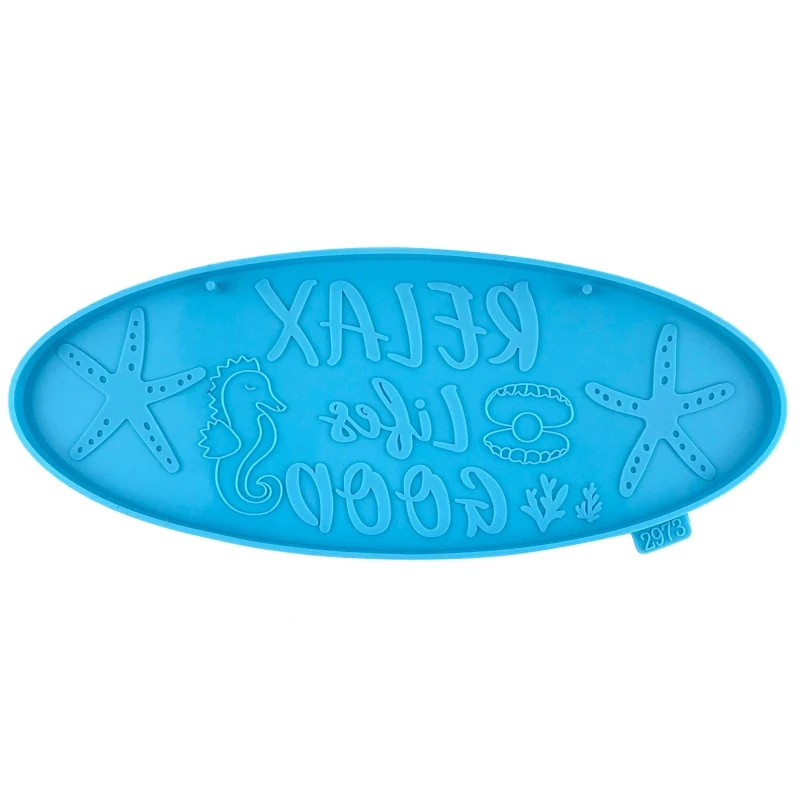 

Ocean Theme Glossy Silicone Molds Wall Hanging Keychain Mold DIY Pendant Jewelry