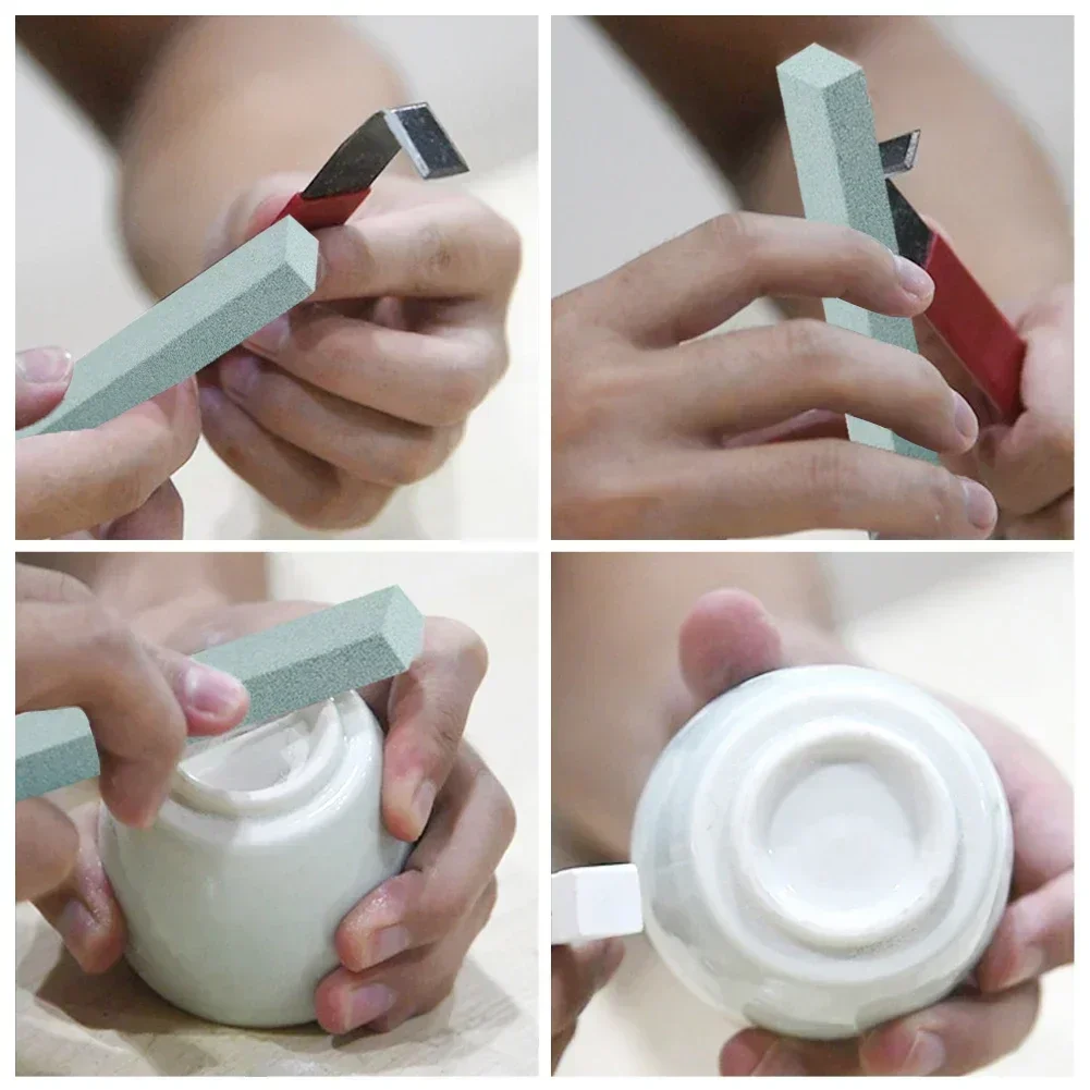 Керамический точильный камень Whetstone голубой | AliExpress