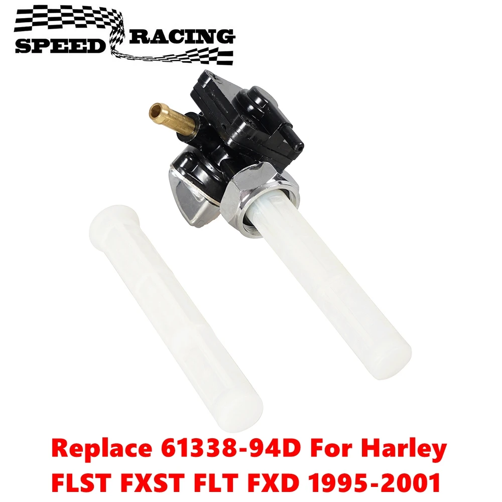 

Топливный клапан Petcock с наружной резьбой характеристики запчастей для мотоциклов 61338-94D 22 мм для Harley FLST FXST FLT FXD 1995-2001 MP-1128