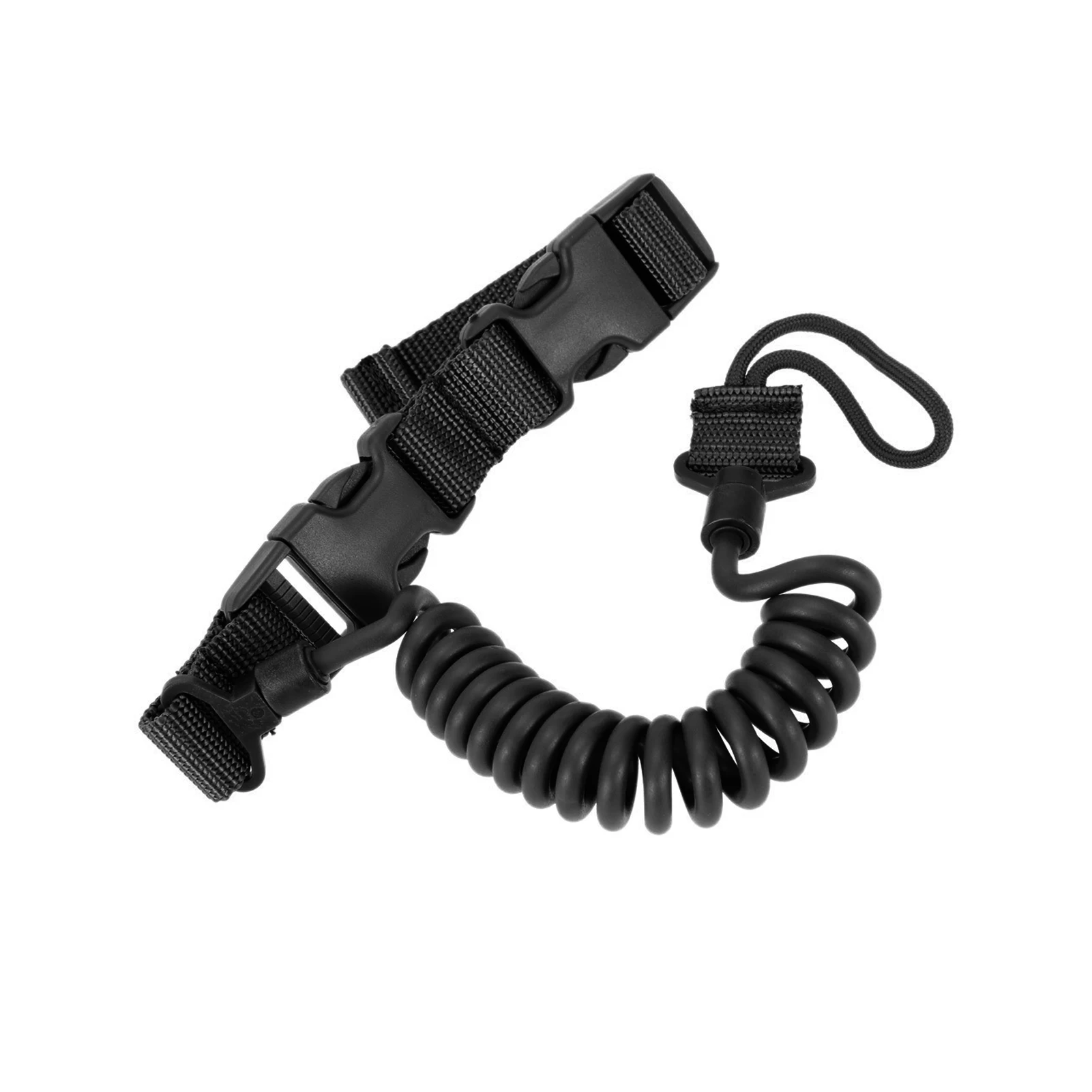 

Tac-tical Camping Spring Rope Sling Adjustable Hunting Strap Outdoor Climbing Safety Anti-lost Sling Strap Hunting Accessories
