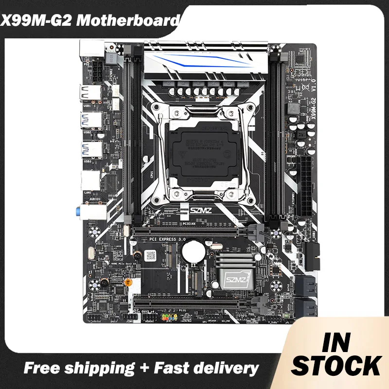 Семейная материнская плата LGA 2011-V3 MATX полная серия ЦП SATA3.0 USB3.0 Gigabit Ethernet M.2 NVME SSD