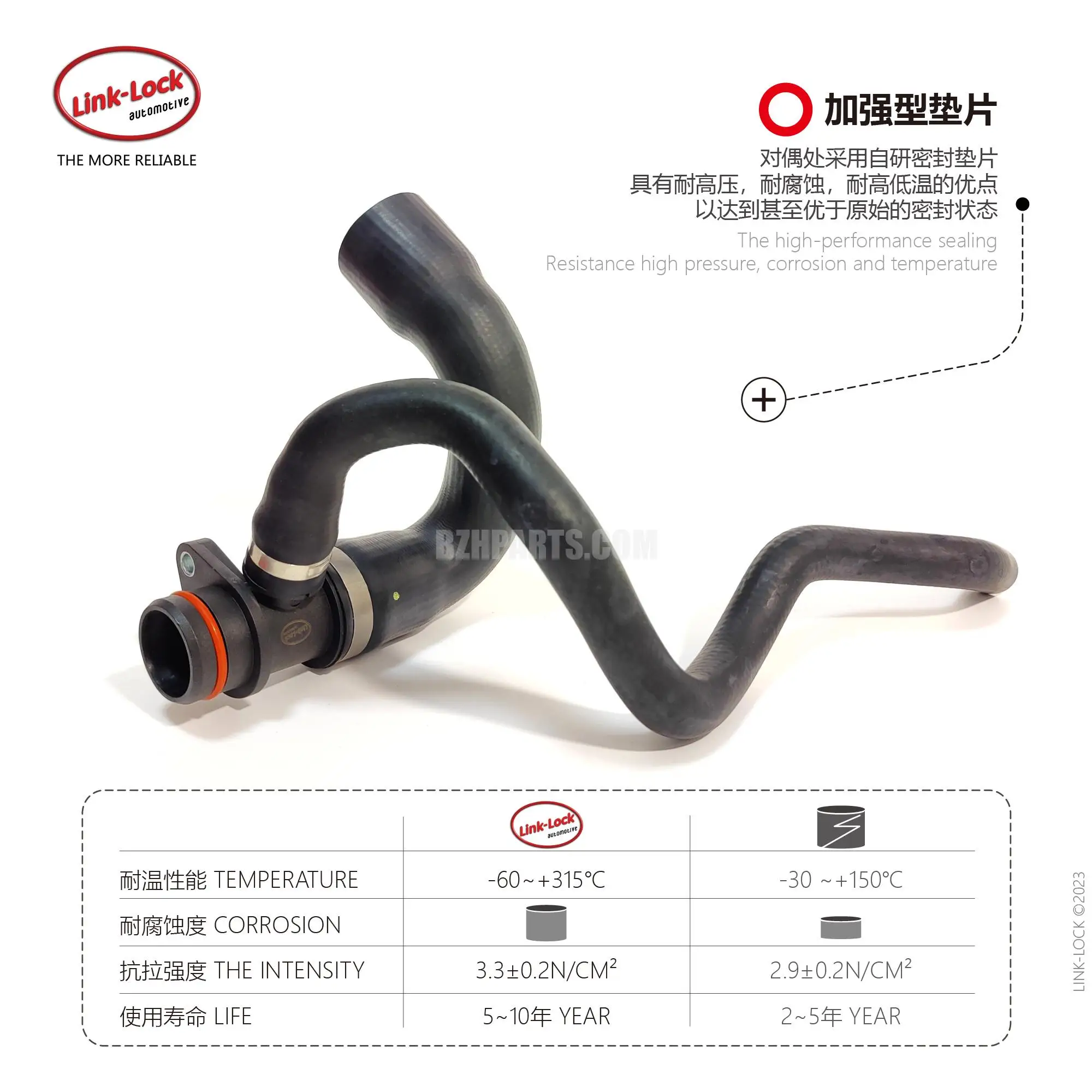 Соединительная муфта водяного насоса охлаждающей жидкости к головке цилиндра