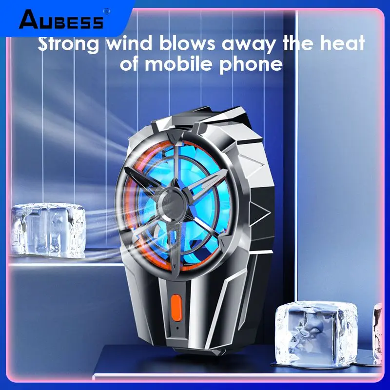 

Wired/wireless Cooling Fan Portable Mobile Phone Radiator 7.5 Inches Game Cooler Adjustable For Cell Phone Cooling Clip Rapid