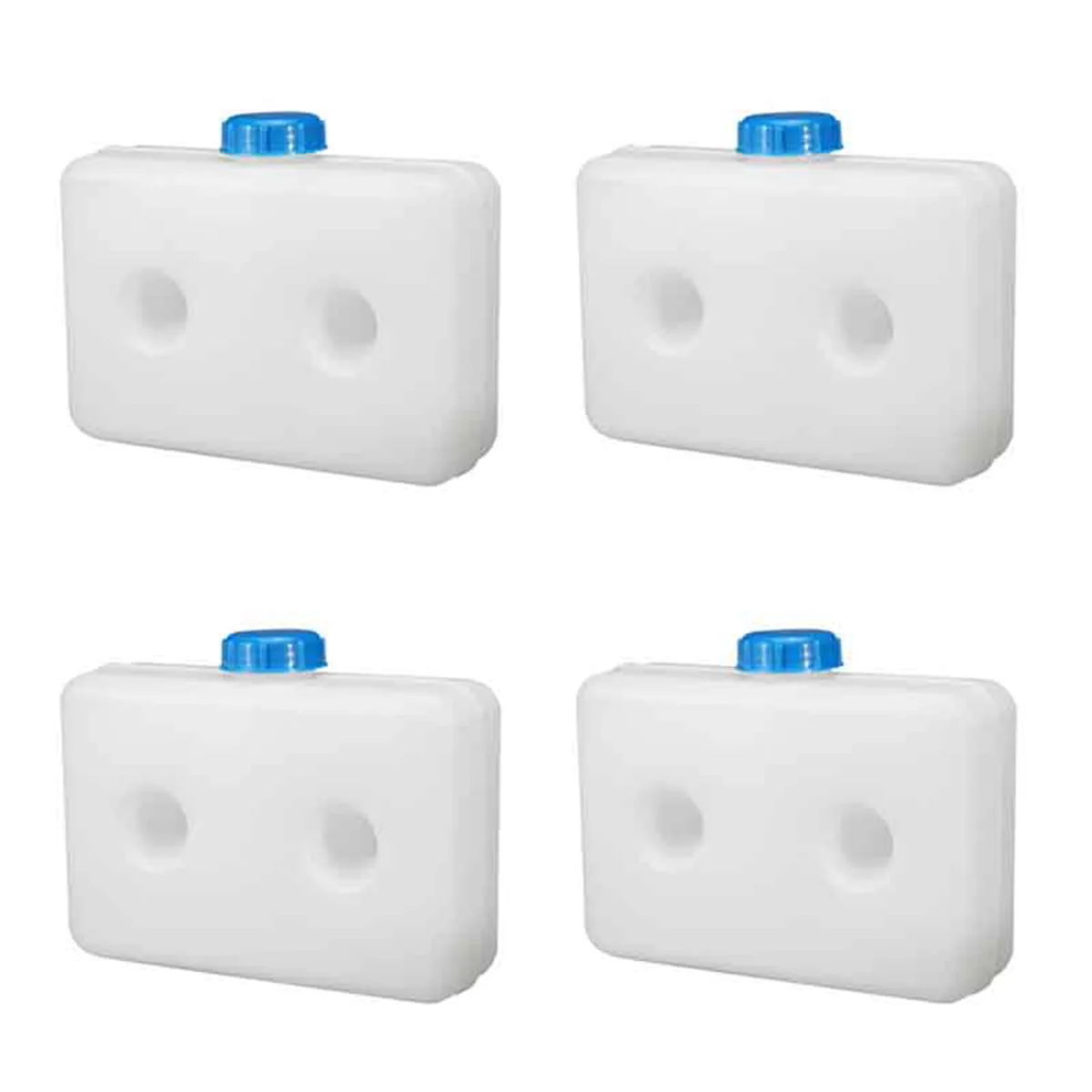 

Пластиковый воздушный парковочный отопитель 4X 5L, топливный бак с 2 отверстиями для хранения масла для Eberspacher, грузовик, фургон, топливный масляный бак