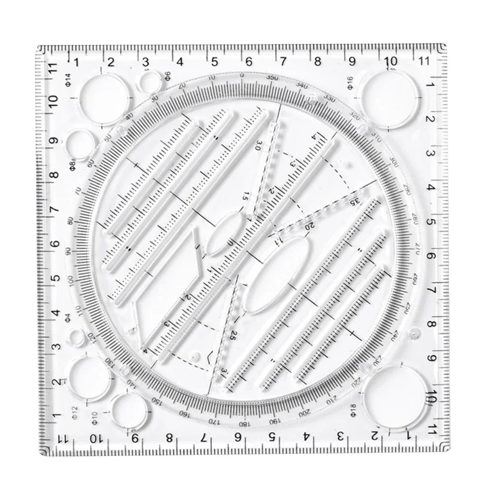 

Многофункциональный поворотный шаблон для рисования MOONBIFFY