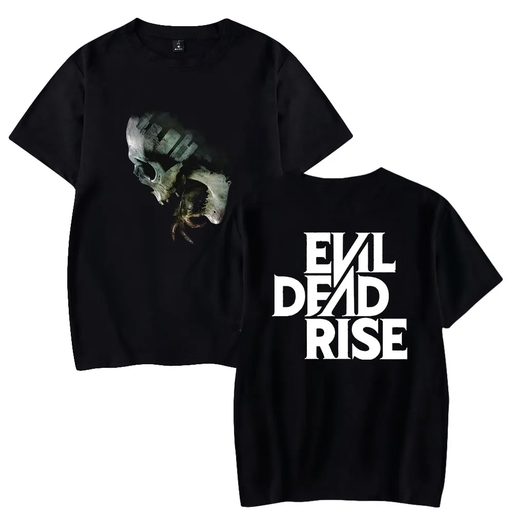 

Evil Dead Rise Unisex Short Sleeve T-shirts Men Women Streetwear Printing Casual O-neck Harajuku Pullovers Stylish Movie