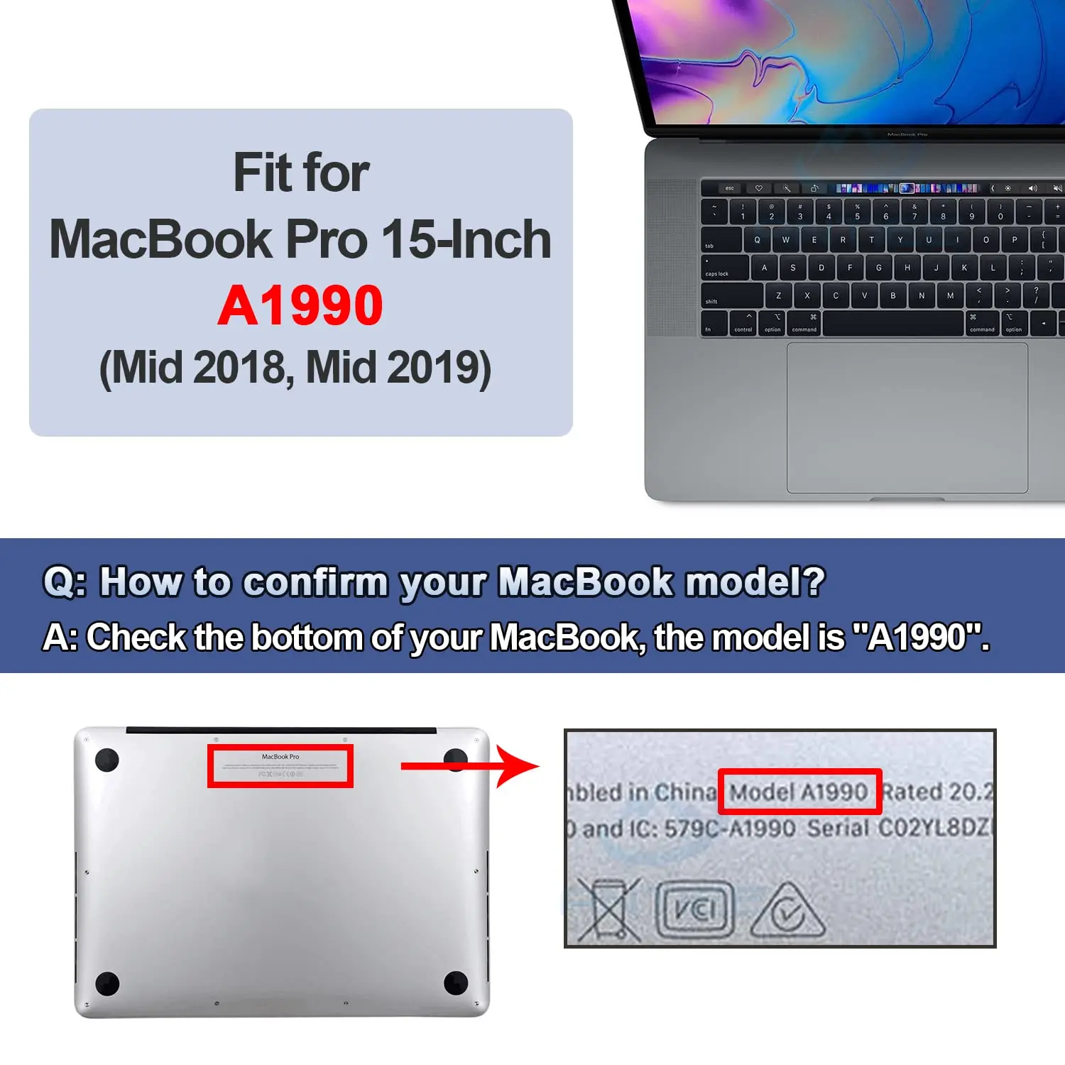 Фото Замена аккумулятора A1953 A1990 для MacBook Pro 15