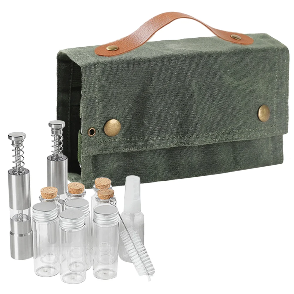 

Spice Bottle Travel Holder Accessories Container Kit Outdoor Watering Cans Camping Condiment Bottles Daily Use Jar Reusable
