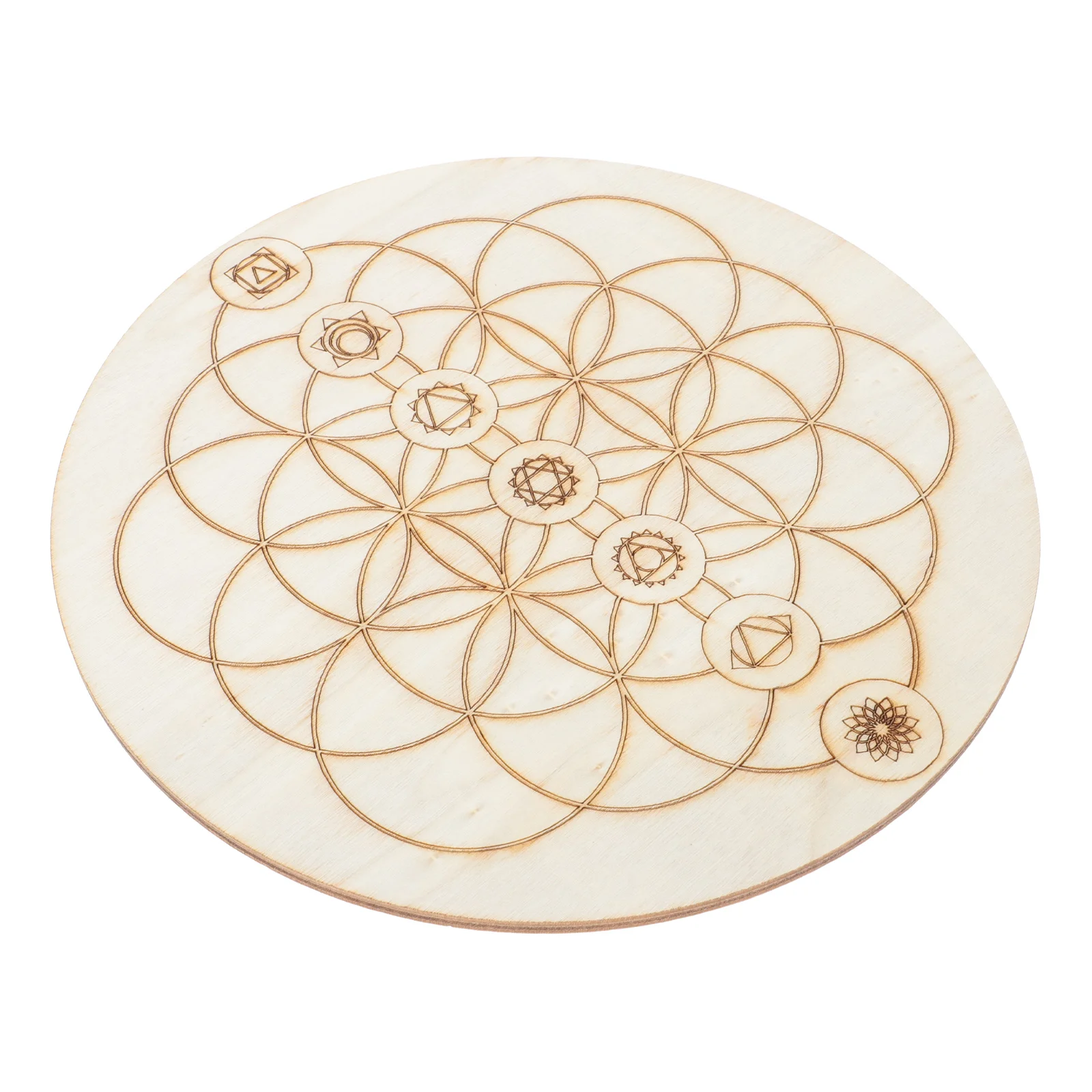 

Crystal Board Grid Base Pendulum Wooden Wall Stonesmandalaballsdisplay Alphabetshelf Cube Sacred Metatrondowsing Coasters Wood