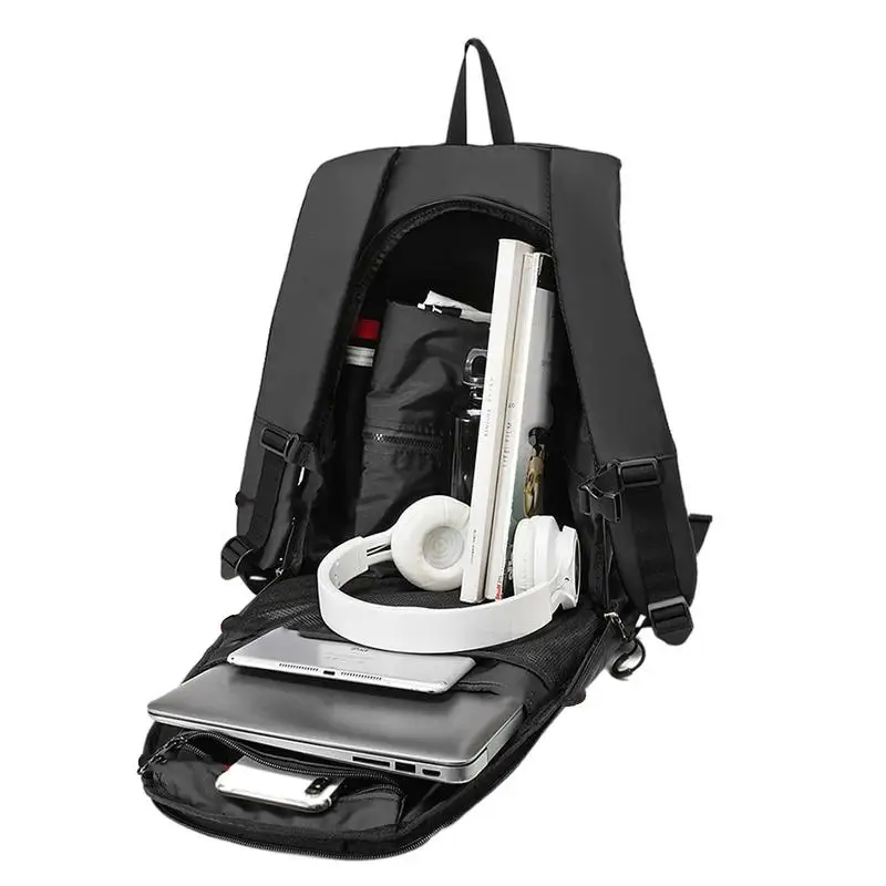 

Черный мотоциклетный рюкзак, прочная мотоциклетная сумка для хранения, водонепроницаемый велосипедный рюкзак со светоотражающими полосками, вместительная сумка