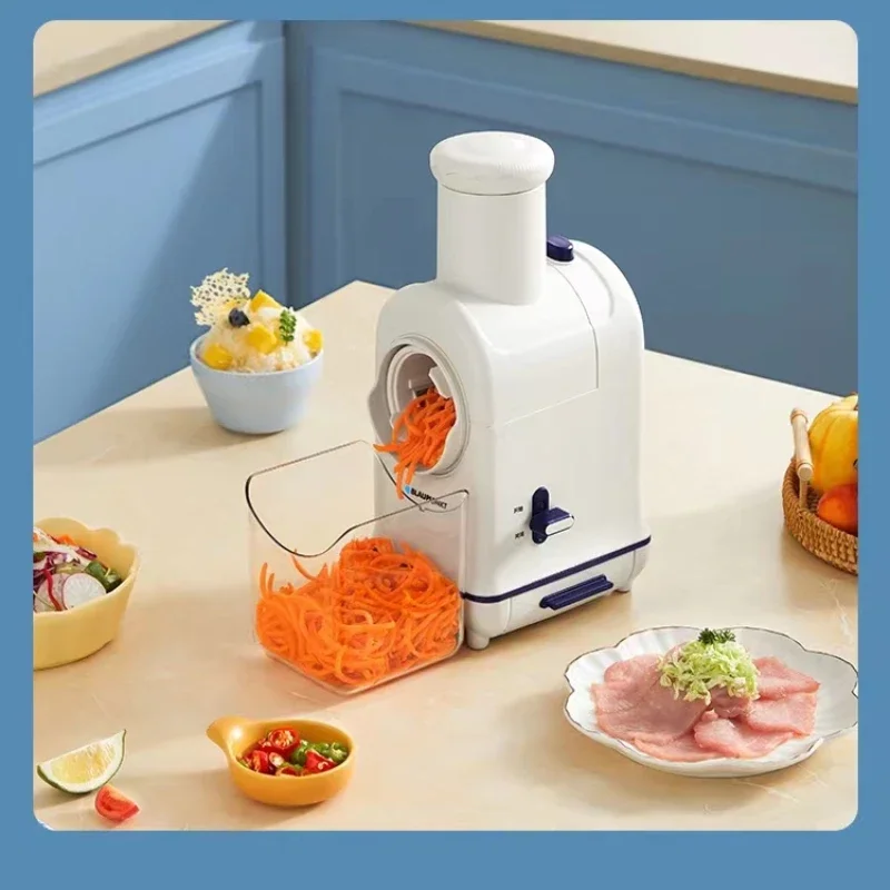 Электрическая овощерезка автоматическая барабанная терка маленький