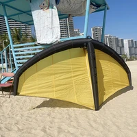 oem aldults water sports surfing equipment polyester oxford cloth with window inflatable wing foil 6m duotone kiteboarding