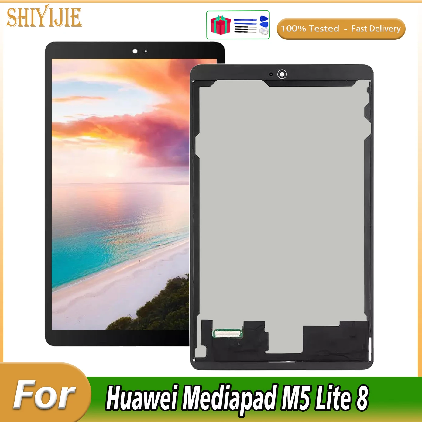 

Оригинальный ЖК-дисплей 8 дюймов для Huawei Mediapad M5 Lite, 8, 2019 дюйма, JDN2-W09 JDN2-AL00, ЖК-дисплей, сенсорный экран, дигитайзер в сборе