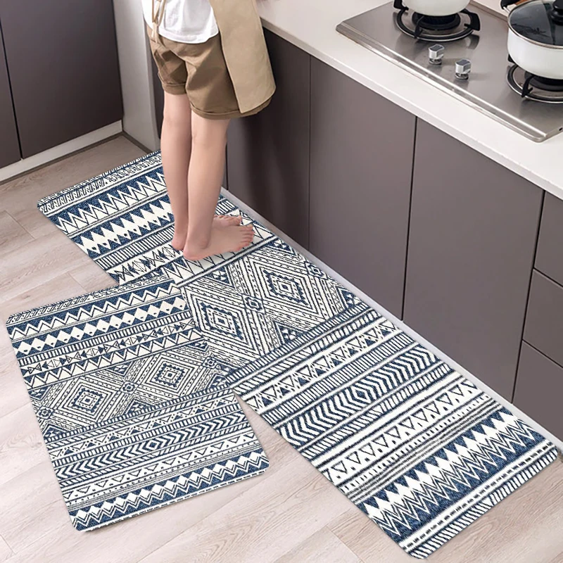 

Home Kitchen Rugs Mats Long Hall Carpet for Hallway On The Floor Bath Mat Outdoor Doormat Entrance Door Nordic Rug Flooring Room