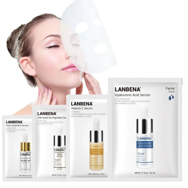 

1 шт., сыворотка для лица с гиалуроновой кислотой, 6 пептидов