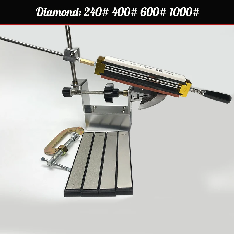 

Professional sharpener Fixed angle sharpener Diamond knife sharpener diamond Honing stone Knife Sharpening Kit Sharpener system