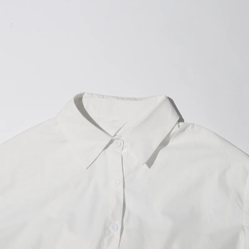 GetSpring женская рубашка 2024 весенняя новая модная элегантная повязка с бантом и