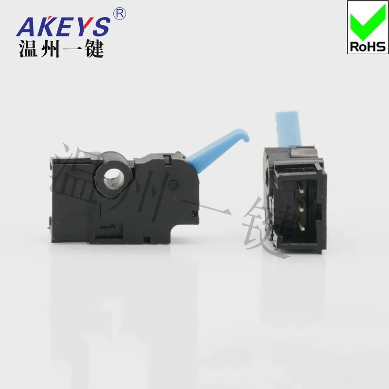 Переключатель предела KFC-P01-18, игровой вспышки ворота сброса микро-движение обнаружение ключа трехногая синяя ручка.