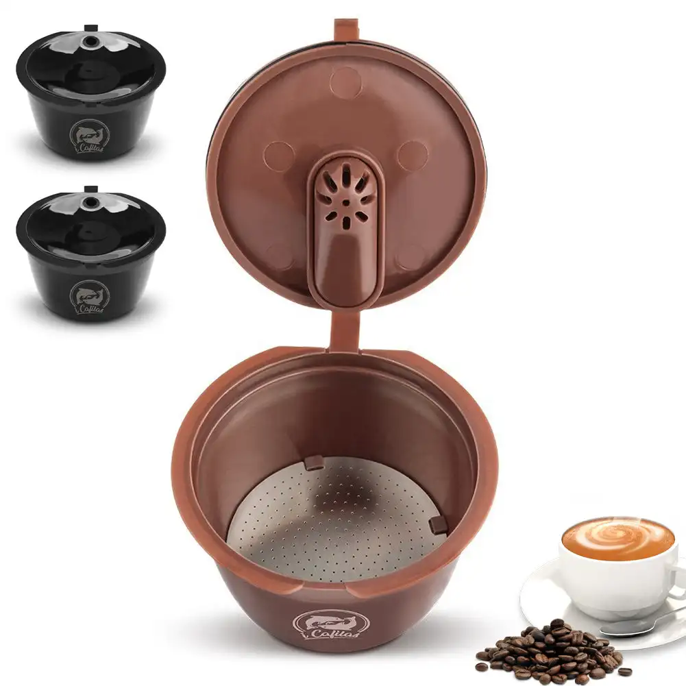 Многоразовые капсулы для кофе Dolce Gusto многоразовые фильтры крема эспрессо чашка