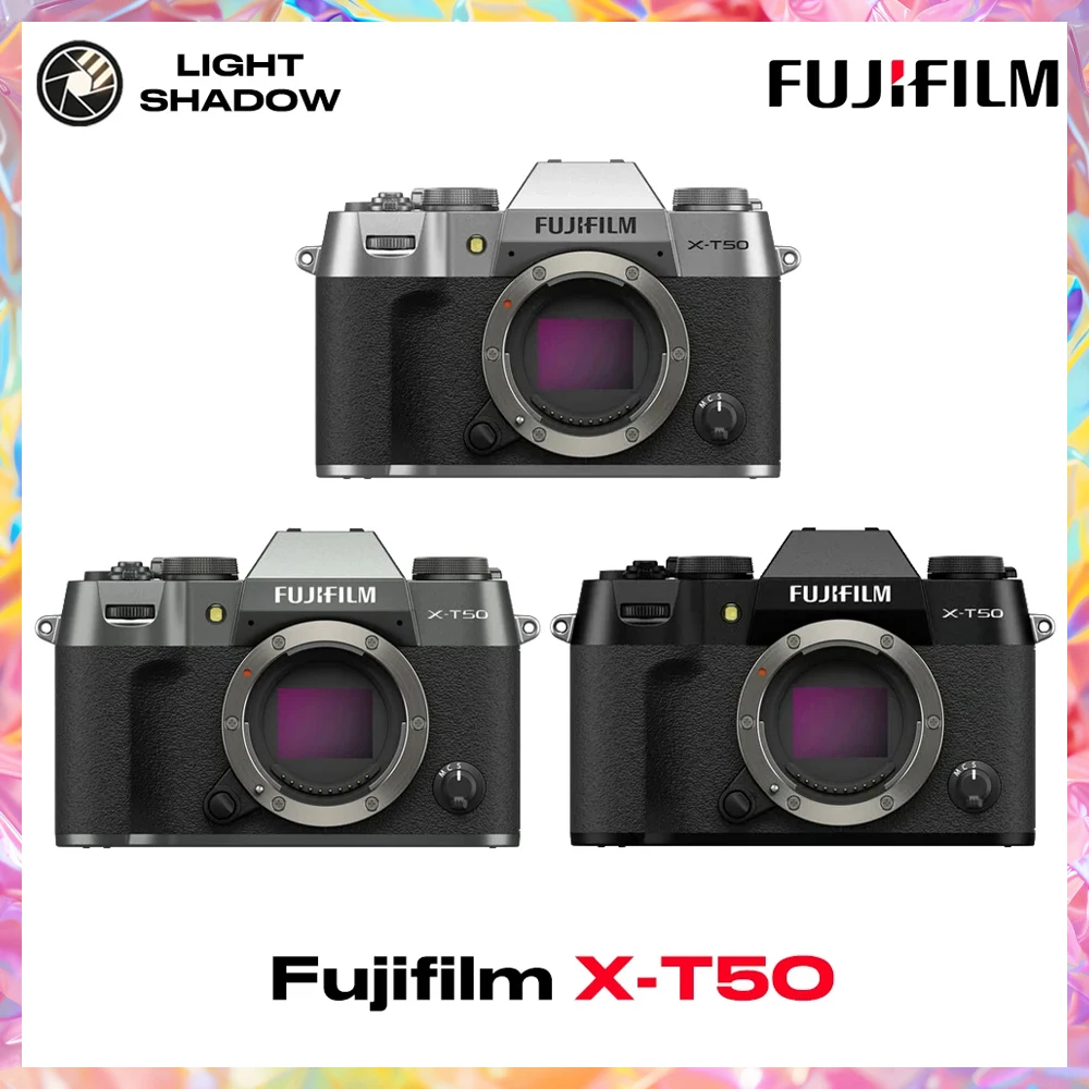 Фото Беззеркальная камера Fujifilm X-T50 (корпус) / Комплект с объективом 16-50 мм, 40 МП, IBIS, видео 4K, симуляция кинопленки, откидной сенсорный экран, для видеоблогов №1