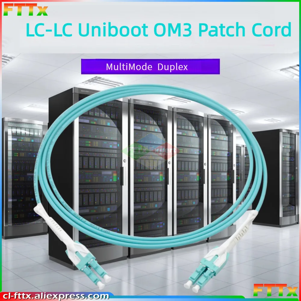 3 метра Uniboot LCto LC оптоволоконный кабель 10G UPC многорежимный дуплексный патч-корд OM3
