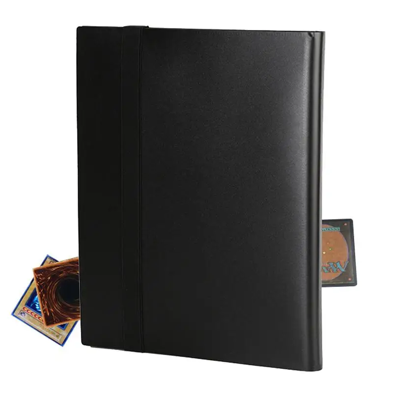 

Mini Binder 540 Card Slots Trading Album Display Holder Double Sided Pocket Album Compatible With Sports Cards Yugioh And Other