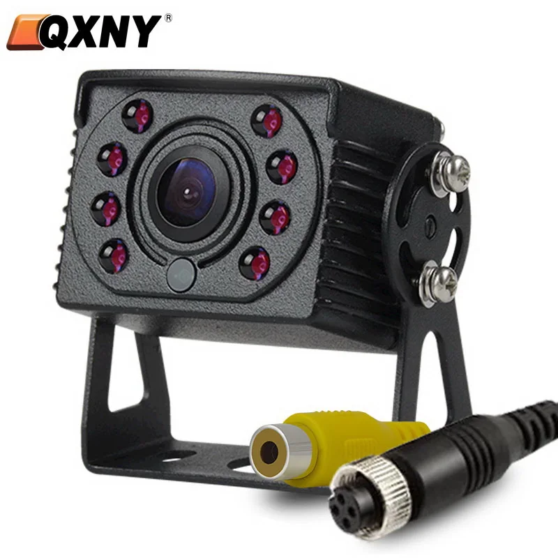 

4 PIN Infrared IR Rear Backup View Camera Night Vision Waterproof 12/24V Vehicle Reverse Image For Truck Car Trailer Pickups