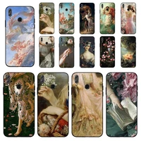 fhnblj renaissance art painting phone case for huawei honor 10 i 8x c 5a 20 9 10 30 lite pro voew 10 20 v30