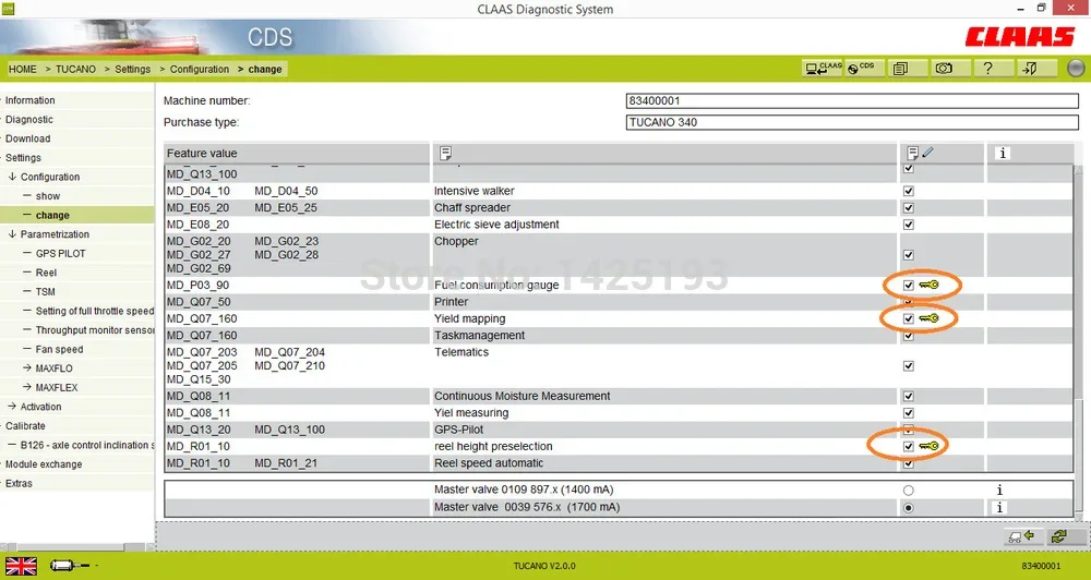 Для Claas НОВЫЙ ДИАГНОСТИКОВЫЙ КОМПЛЕКТ (4 CAN Wi-Fi)