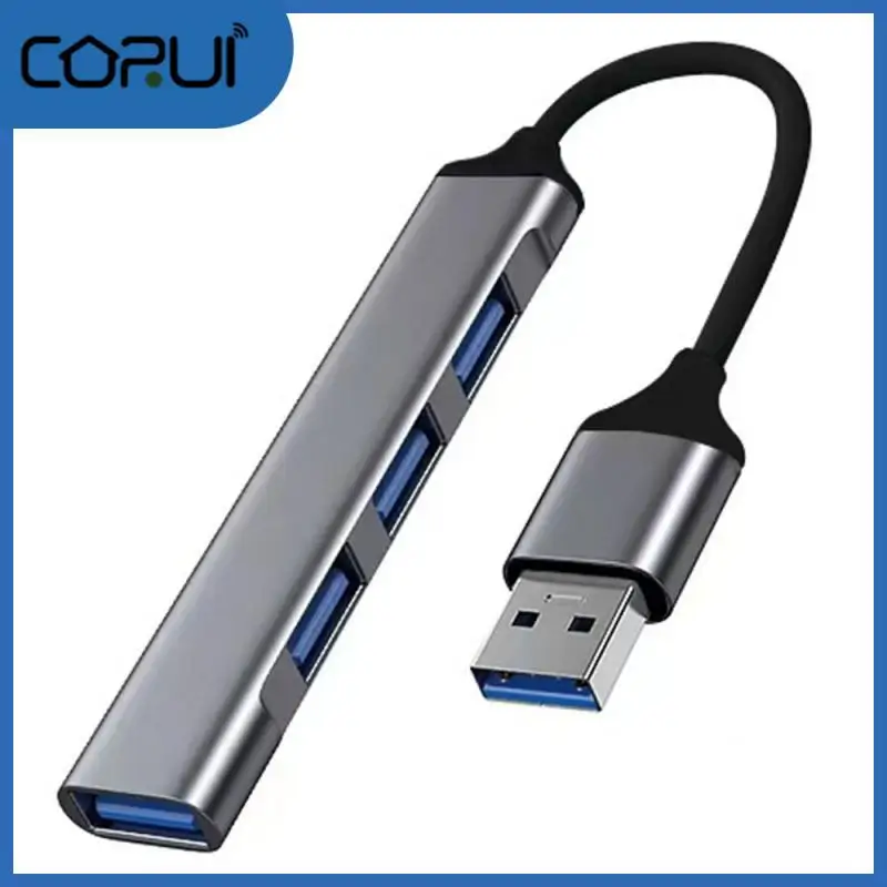

Type-c And Usb Optional Aluminum Alloy Splitter No Interference Type-c Extender Stable Transmission Without Disconnection